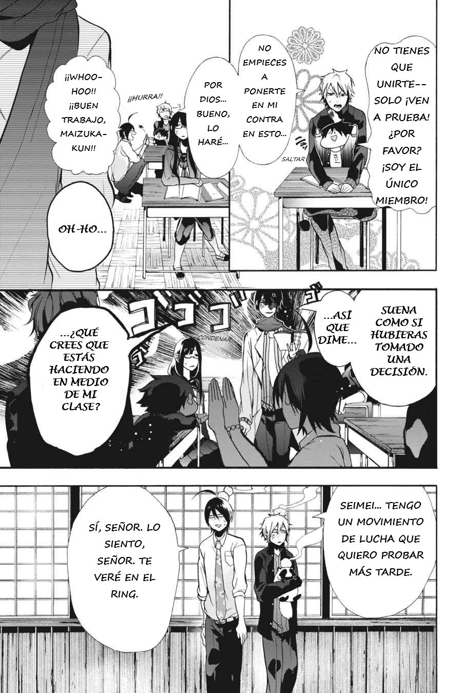 Yokai Gakkou no Sensei Hajimemashita! Capitulo 5 página 8