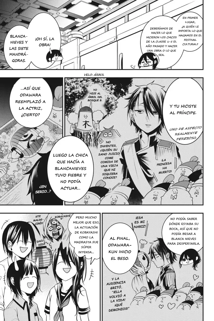 Yokai Gakkou no Sensei Hajimemashita! Capitulo 56 página 14
