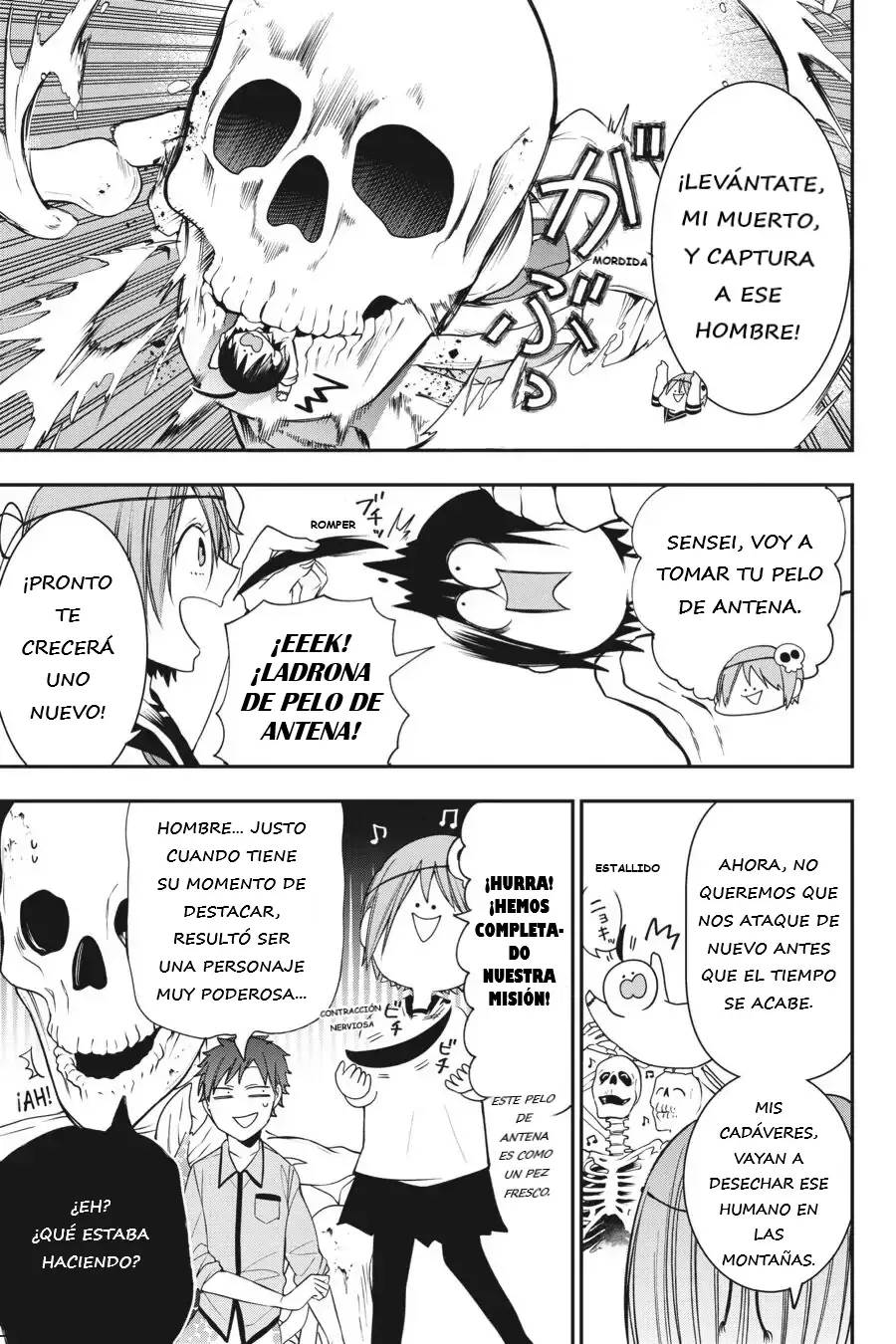 Yokai Gakkou no Sensei Hajimemashita! Capitulo 57 página 14