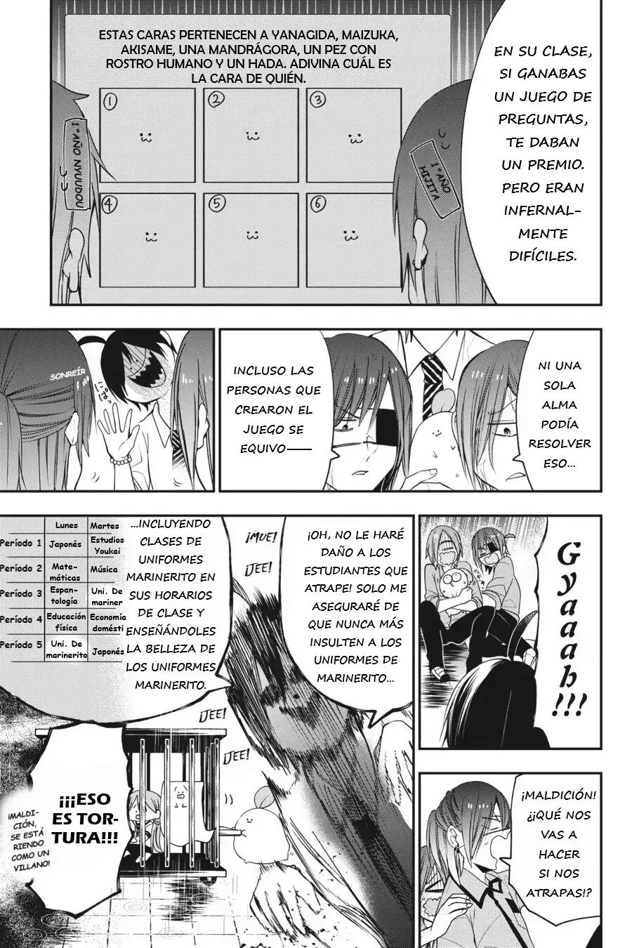 Yokai Gakkou no Sensei Hajimemashita! Capitulo 57 página 6