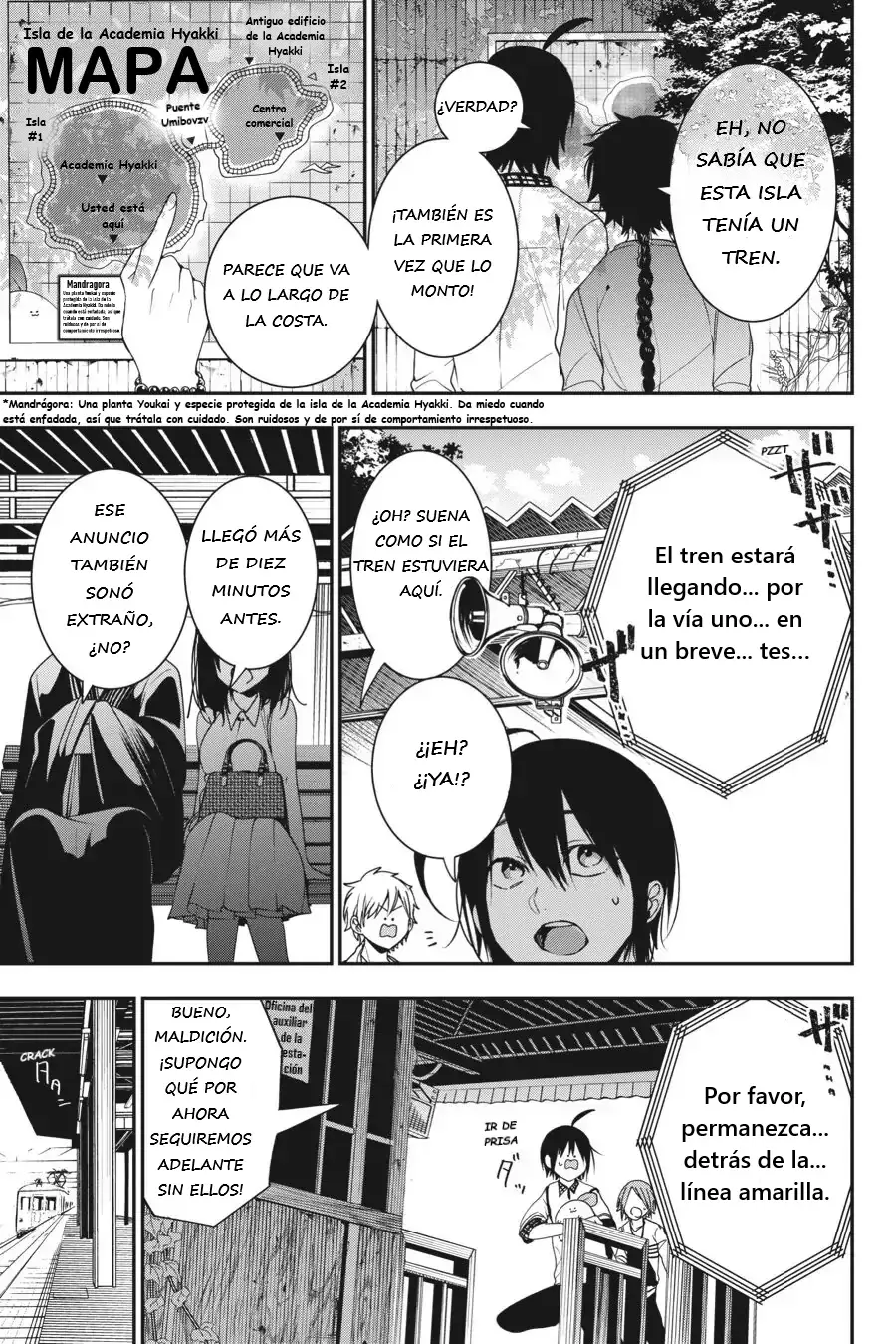 Yokai Gakkou no Sensei Hajimemashita! Capitulo 58 página 4