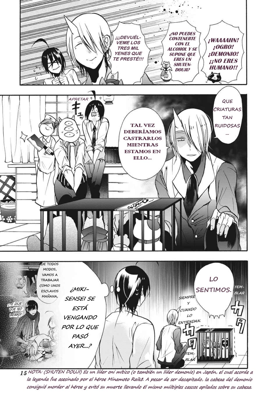 Yokai Gakkou no Sensei Hajimemashita! Capitulo 6 página 17
