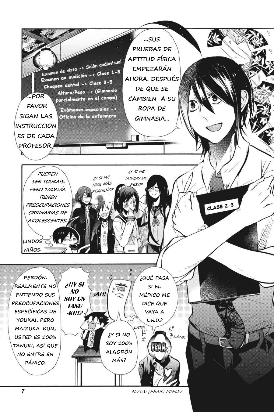 Yokai Gakkou no Sensei Hajimemashita! Capitulo 6 página 9