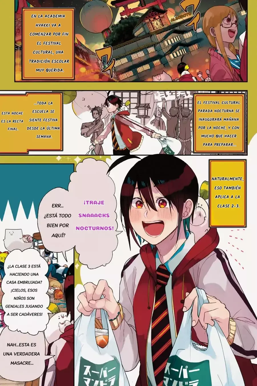 Yokai Gakkou no Sensei Hajimemashita! Capitulo 60 página 5