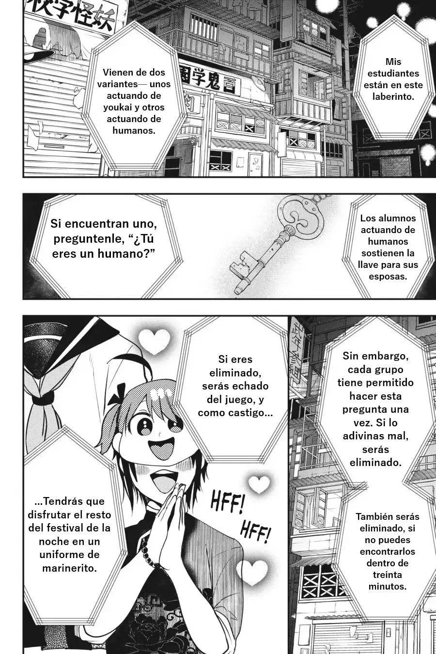 Yokai Gakkou no Sensei Hajimemashita! Capitulo 61 página 10