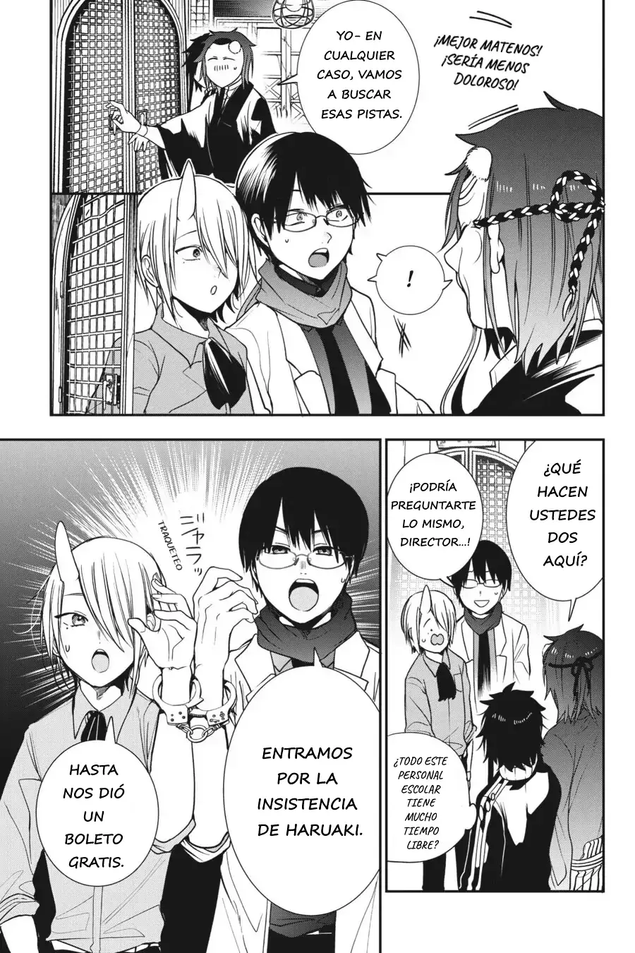 Yokai Gakkou no Sensei Hajimemashita! Capitulo 61 página 13
