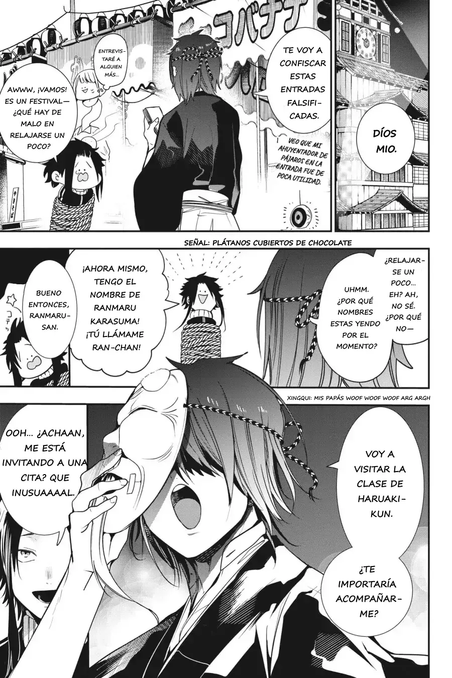 Yokai Gakkou no Sensei Hajimemashita! Capitulo 61 página 5