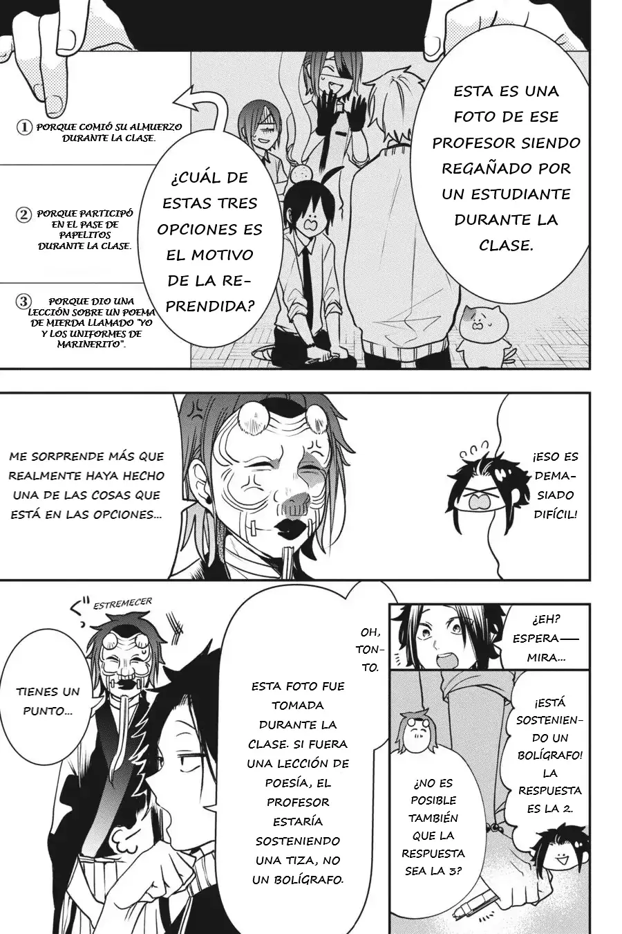 Yokai Gakkou no Sensei Hajimemashita! Capitulo 62 página 4