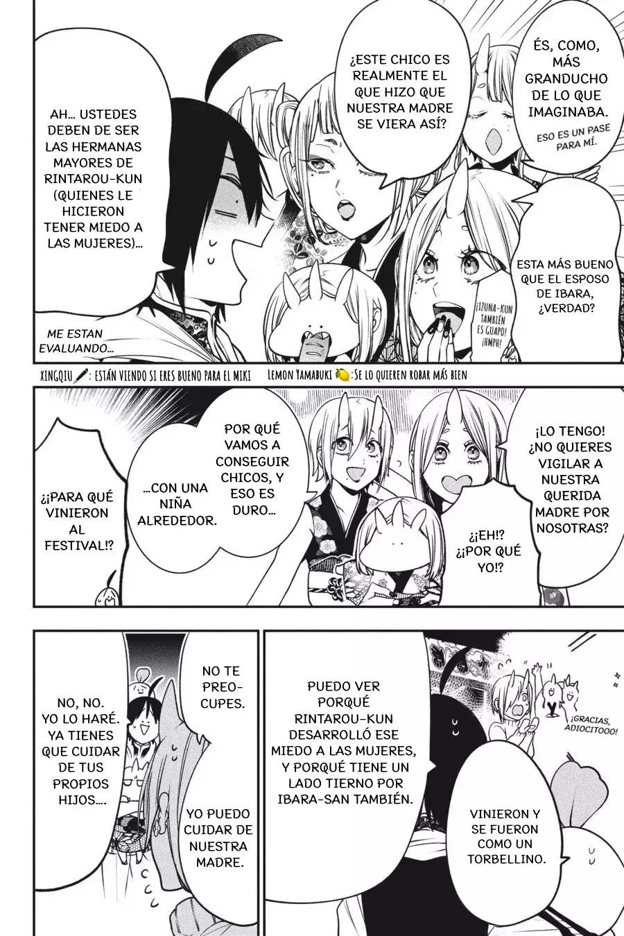 Yokai Gakkou no Sensei Hajimemashita! Capitulo 63 página 5