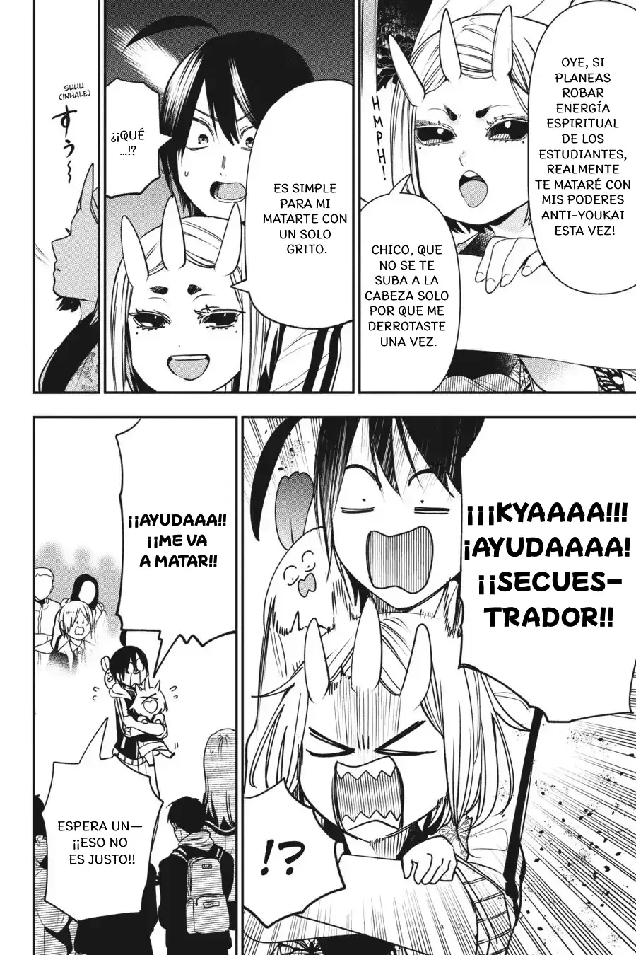 Yokai Gakkou no Sensei Hajimemashita! Capitulo 63 página 7