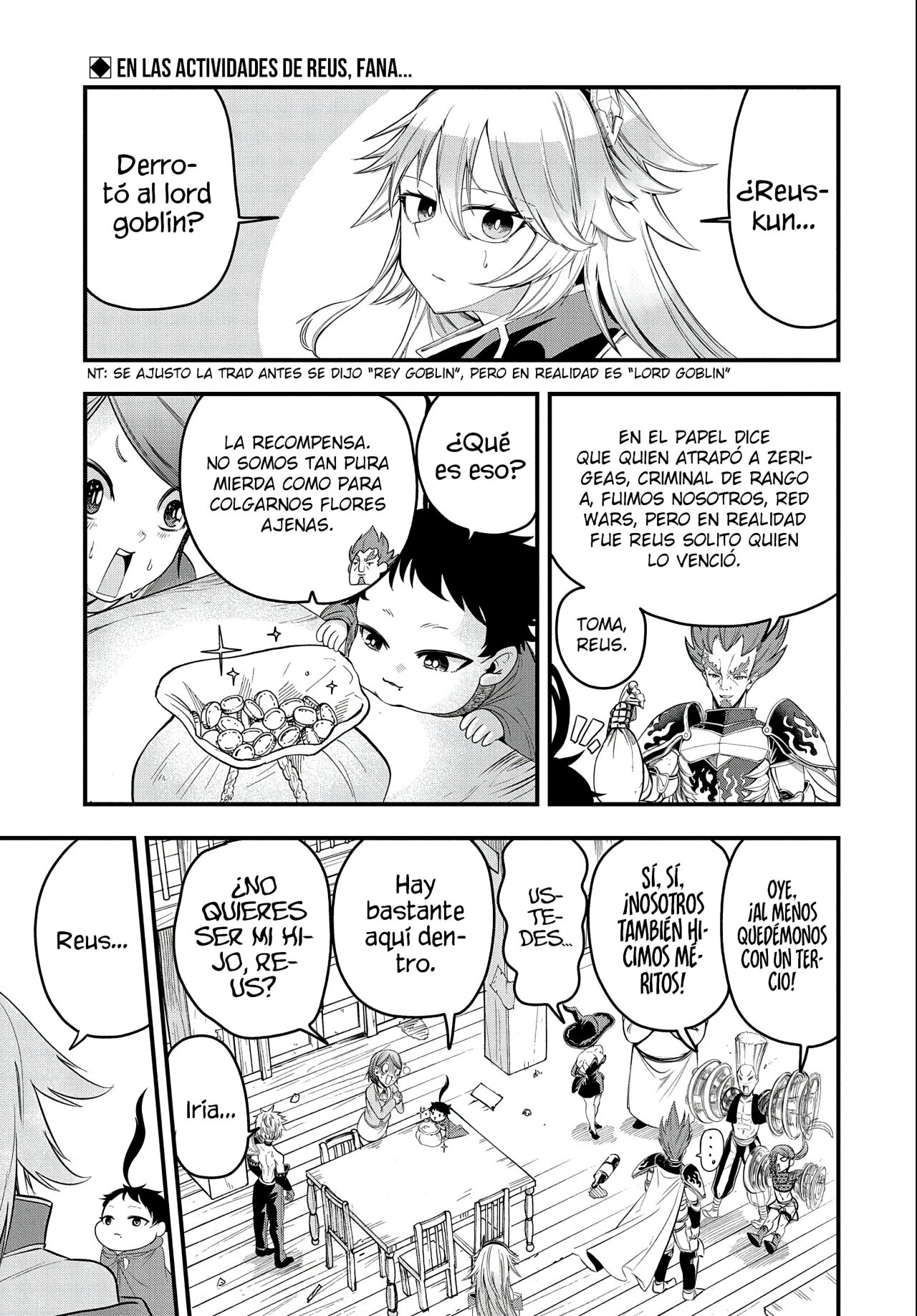 Umareta Chokugo ni Suterareta kedo, Zensei ga Taikensha datta node Yoyuu de Ikitemasu Capitulo 13: Fana Vs Reus página 3