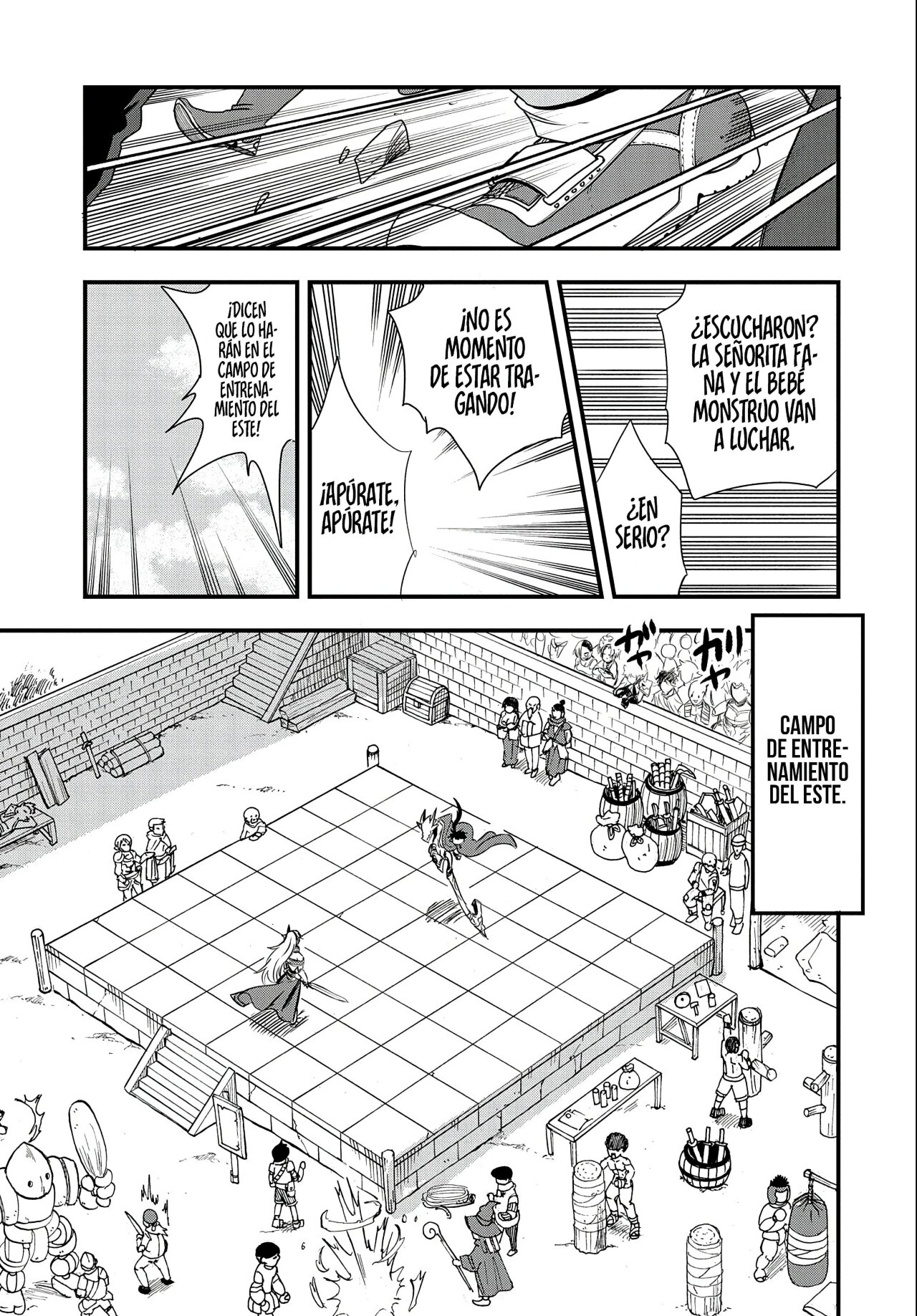 Umareta Chokugo ni Suterareta kedo, Zensei ga Taikensha datta node Yoyuu de Ikitemasu Capitulo 13: Fana Vs Reus página 5