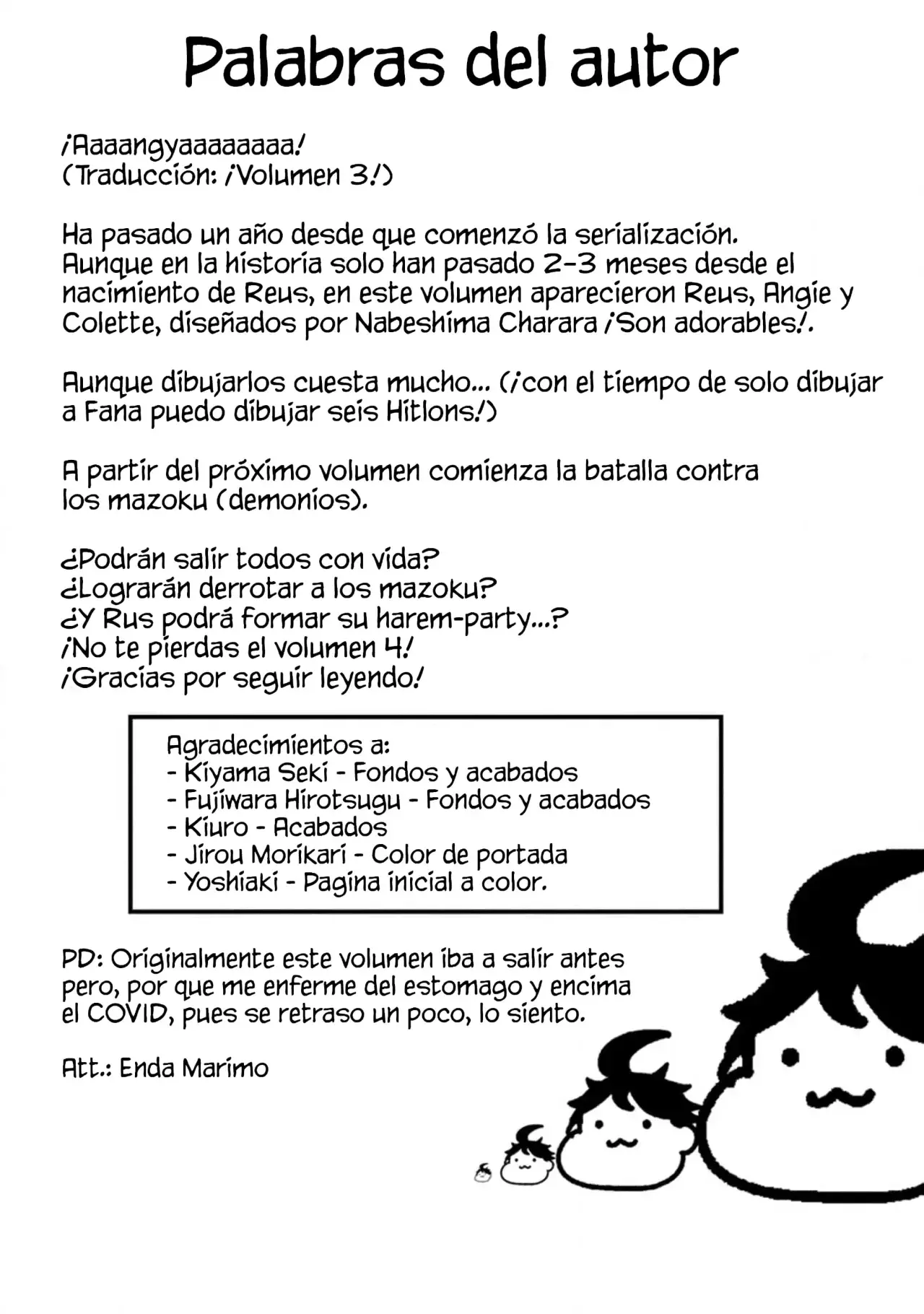 Umareta Chokugo ni Suterareta kedo, Zensei ga Taikensha datta node Yoyuu de Ikitemasu Capitulo 15.5: Extras Volumen 3 página 9