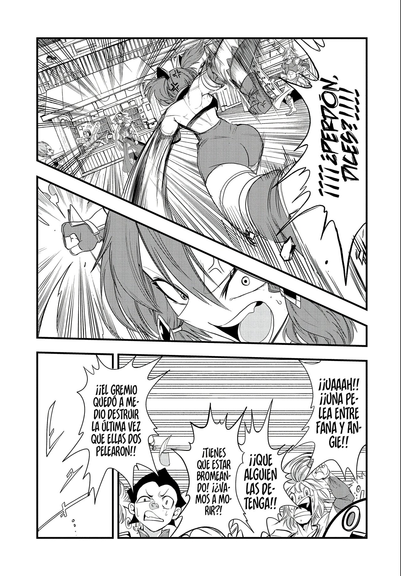 Umareta Chokugo ni Suterareta kedo, Zensei ga Taikensha datta node Yoyuu de Ikitemasu Capitulo 15: Fana y Angie página 17