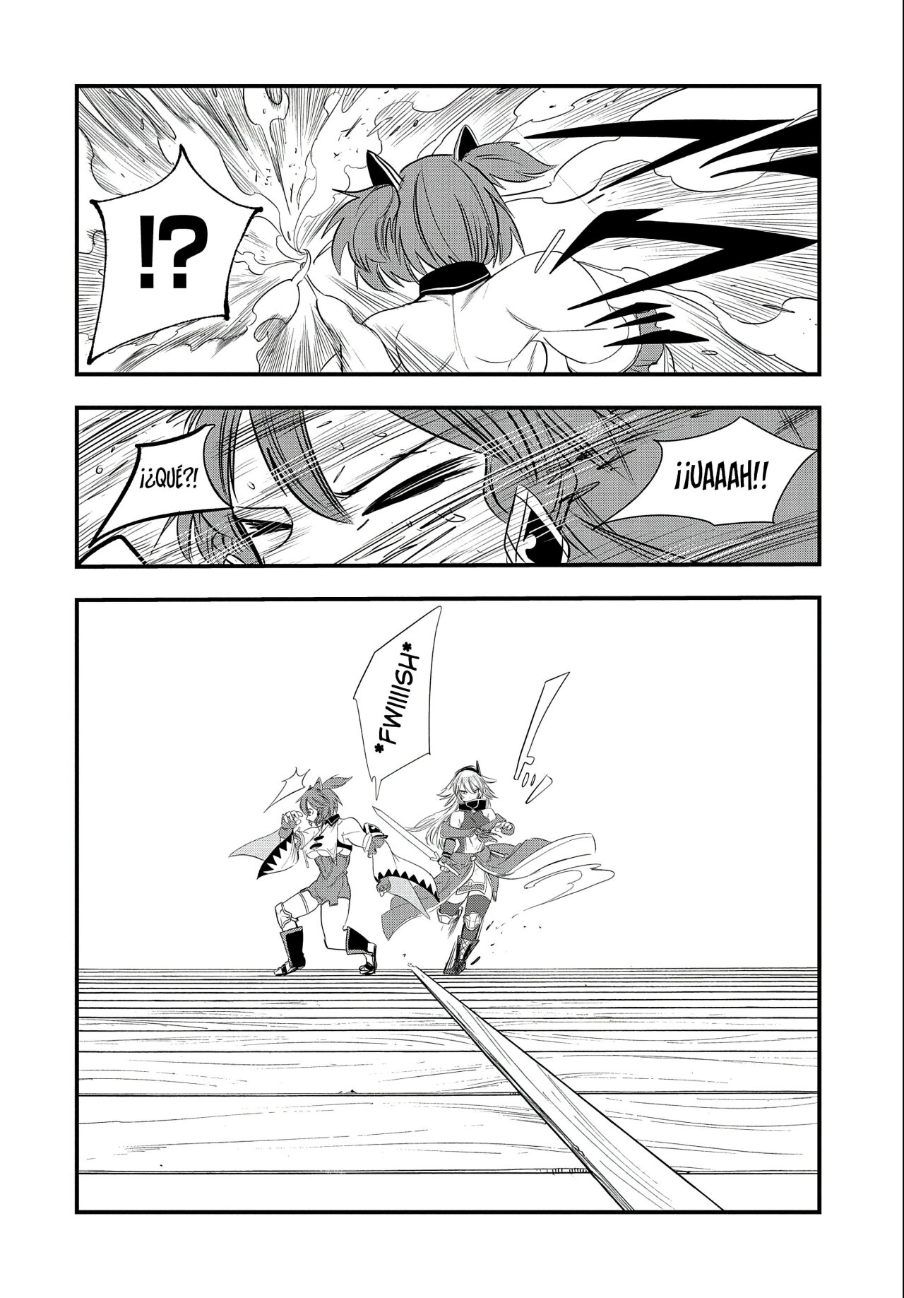 Umareta Chokugo ni Suterareta kedo, Zensei ga Taikensha datta node Yoyuu de Ikitemasu Capitulo 15: Fana y Angie página 18