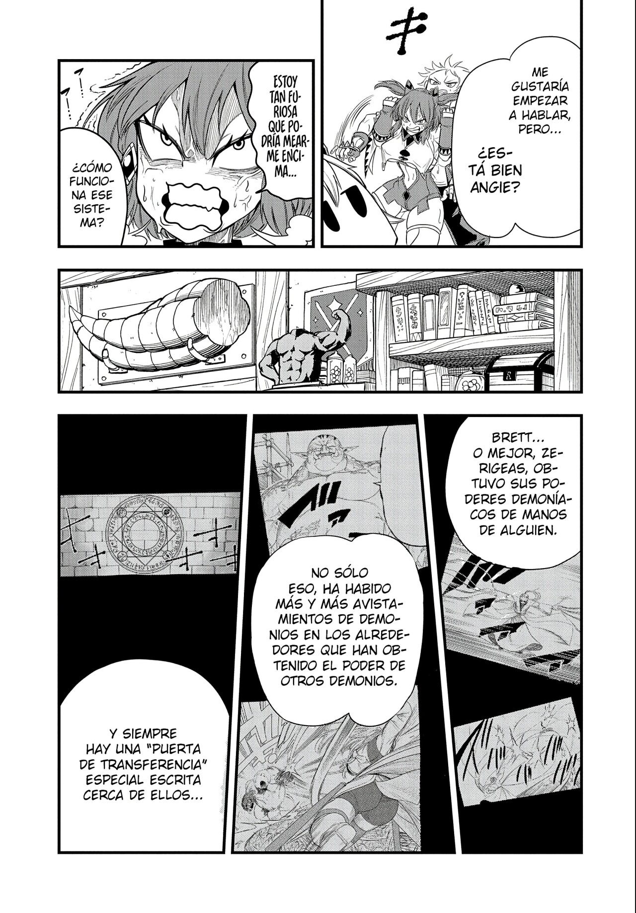 Umareta Chokugo ni Suterareta kedo, Zensei ga Taikensha datta node Yoyuu de Ikitemasu Capitulo 15: Fana y Angie página 23