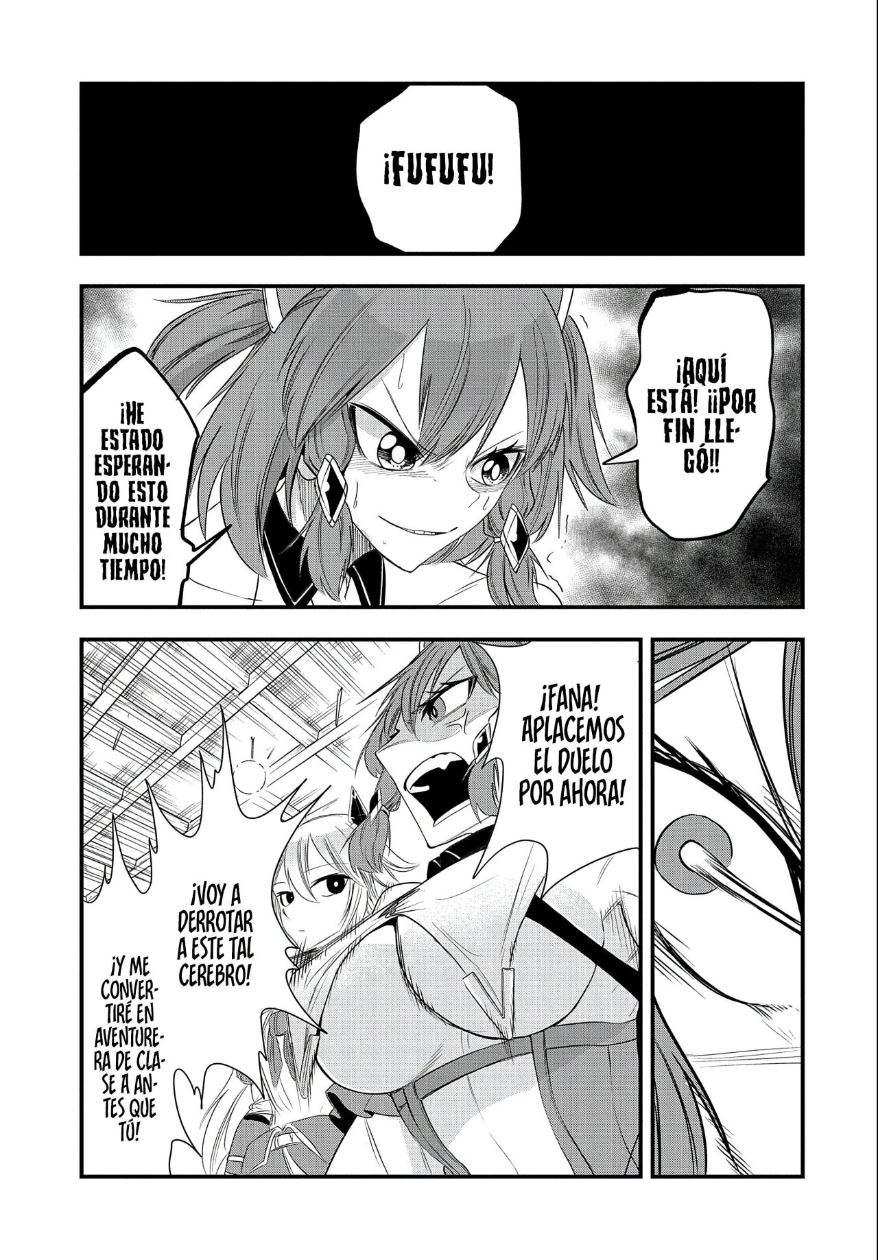 Umareta Chokugo ni Suterareta kedo, Zensei ga Taikensha datta node Yoyuu de Ikitemasu Capitulo 15: Fana y Angie página 27
