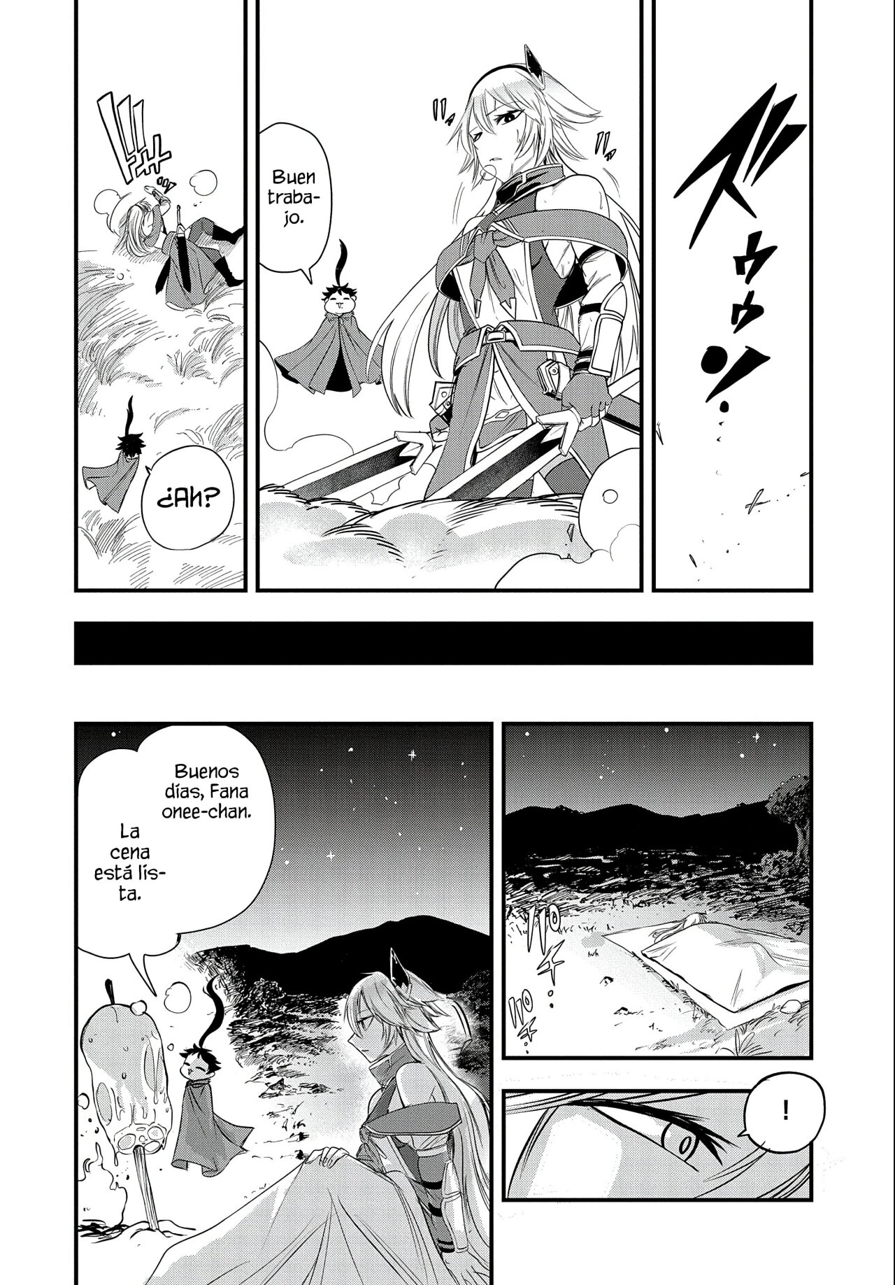 Umareta Chokugo ni Suterareta kedo, Zensei ga Taikensha datta node Yoyuu de Ikitemasu Capitulo 15: Fana y Angie página 8