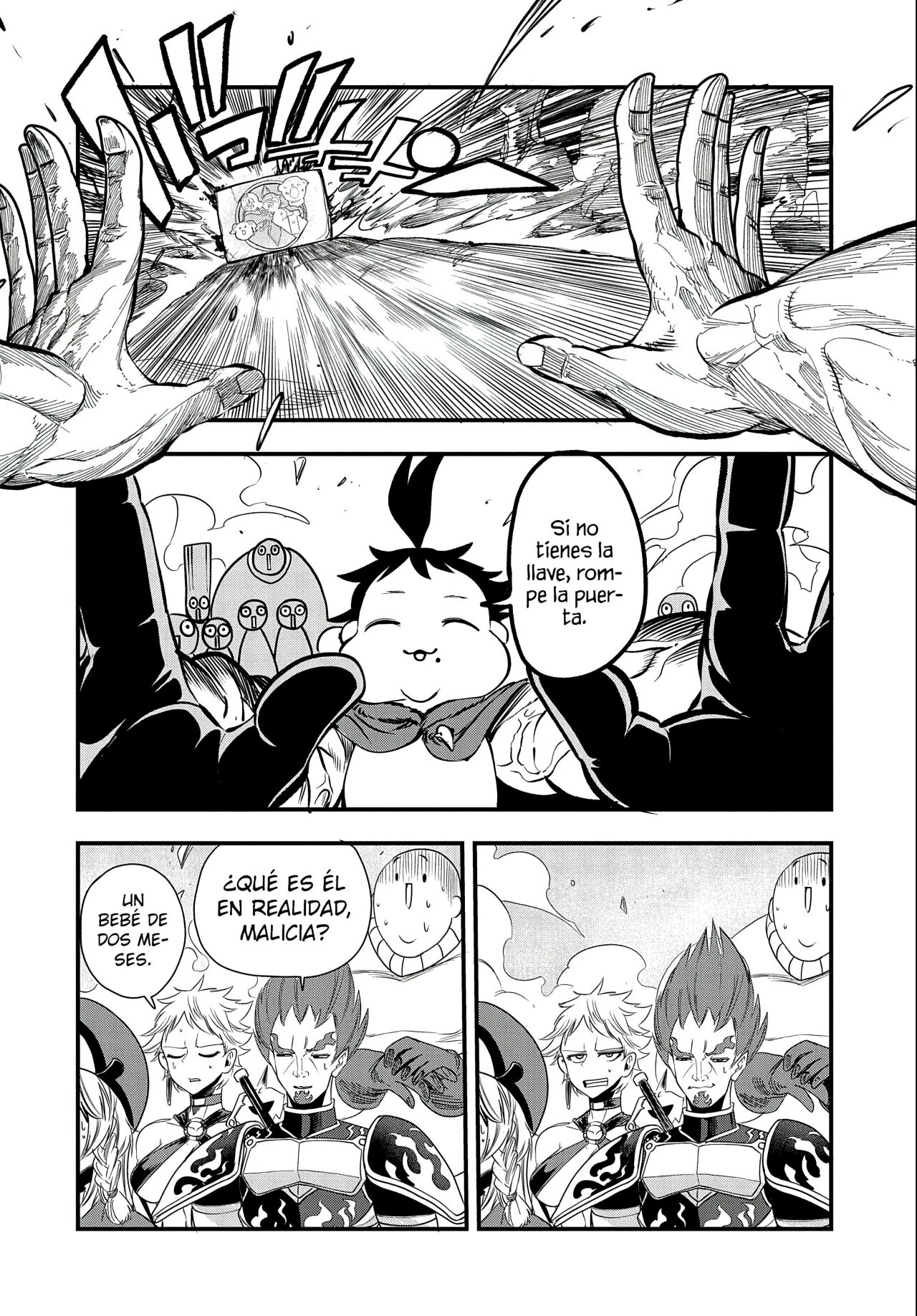 Umareta Chokugo ni Suterareta kedo, Zensei ga Taikensha datta node Yoyuu de Ikitemasu Capitulo 16: Si no Puedes Abrir, Empuja página 28