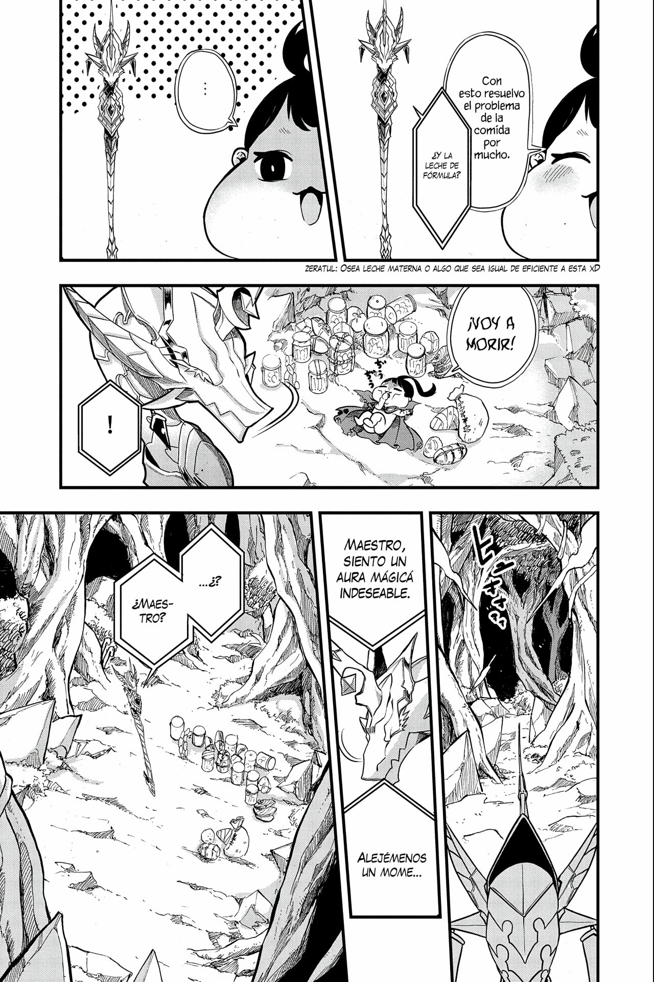 Umareta Chokugo ni Suterareta kedo, Zensei ga Taikensha datta node Yoyuu de Ikitemasu Capitulo 2: Muerto de Hambre página 6