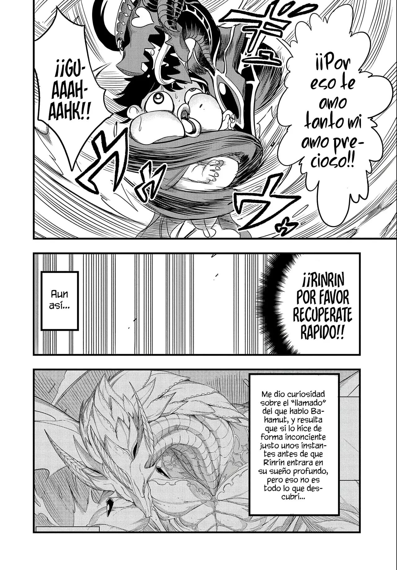 Umareta Chokugo ni Suterareta kedo, Zensei ga Taikensha datta node Yoyuu de Ikitemasu Capitulo 21: Bahamut página 10