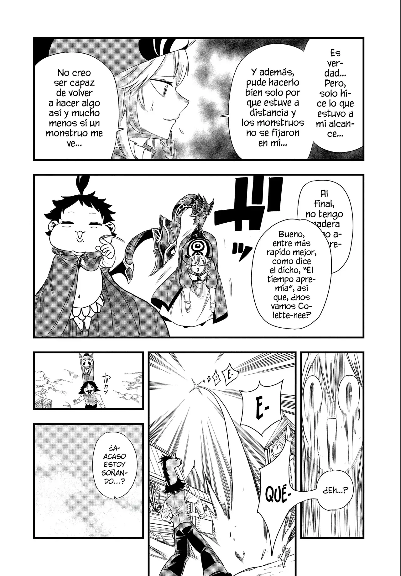 Umareta Chokugo ni Suterareta kedo, Zensei ga Taikensha datta node Yoyuu de Ikitemasu Capitulo 21: Bahamut página 16