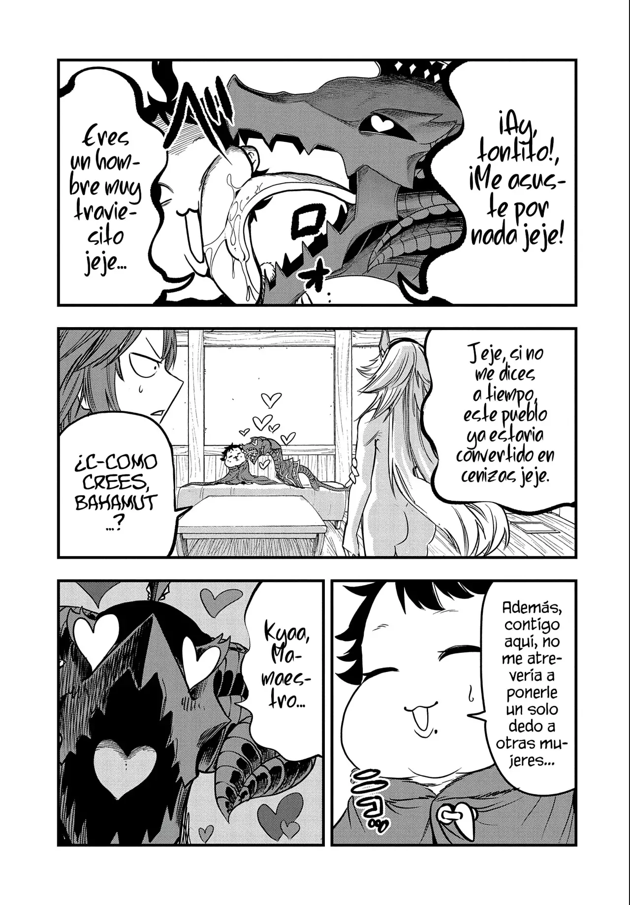 Umareta Chokugo ni Suterareta kedo, Zensei ga Taikensha datta node Yoyuu de Ikitemasu Capitulo 21: Bahamut página 9