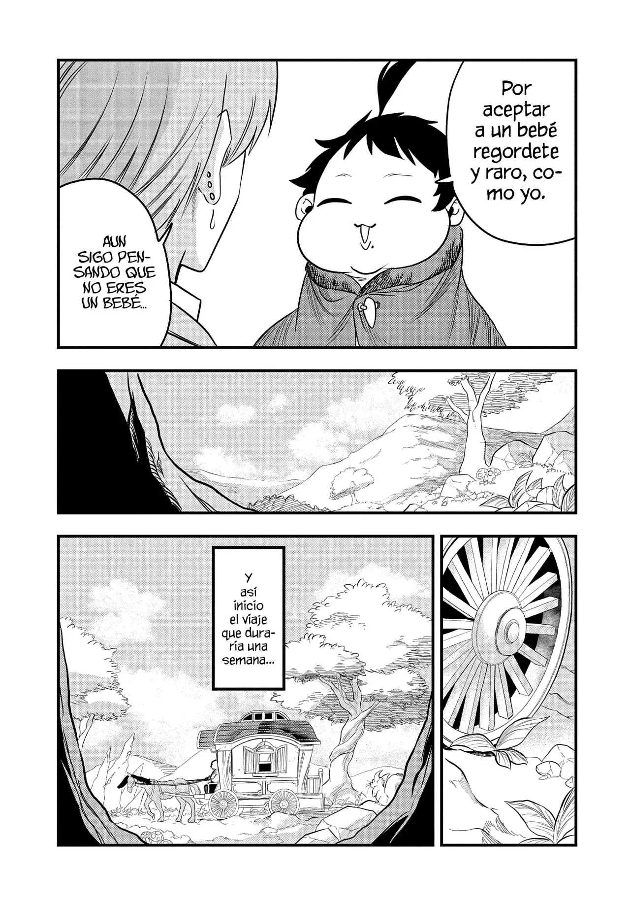 Umareta Chokugo ni Suterareta kedo, Zensei ga Taikensha datta node Yoyuu de Ikitemasu Capitulo 23: Hacia Nuevas Tierras página 11