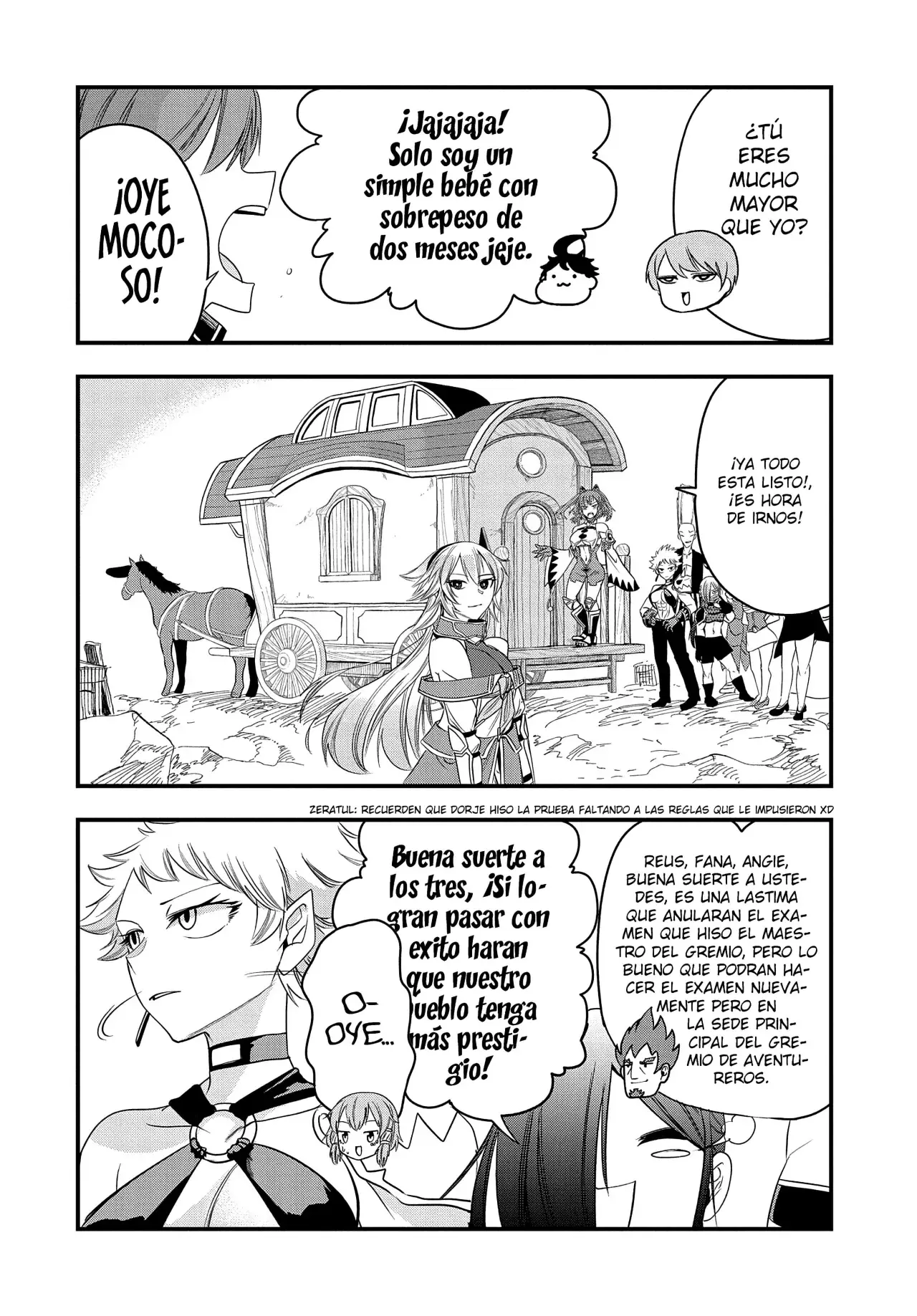 Umareta Chokugo ni Suterareta kedo, Zensei ga Taikensha datta node Yoyuu de Ikitemasu Capitulo 23: Hacia Nuevas Tierras página 6