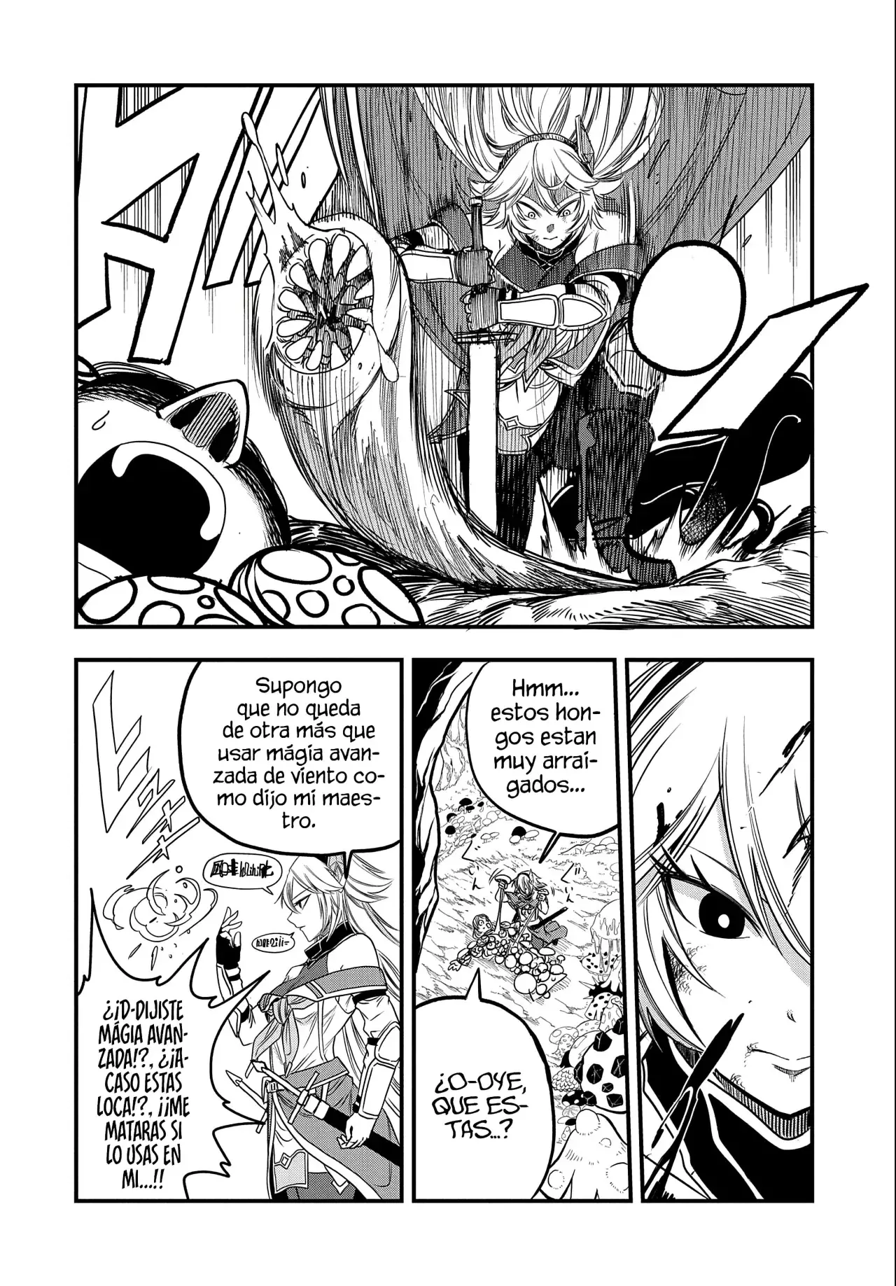 Umareta Chokugo ni Suterareta kedo, Zensei ga Taikensha datta node Yoyuu de Ikitemasu Capitulo 25: El Examen de Ascenso a Rango "A" página 18