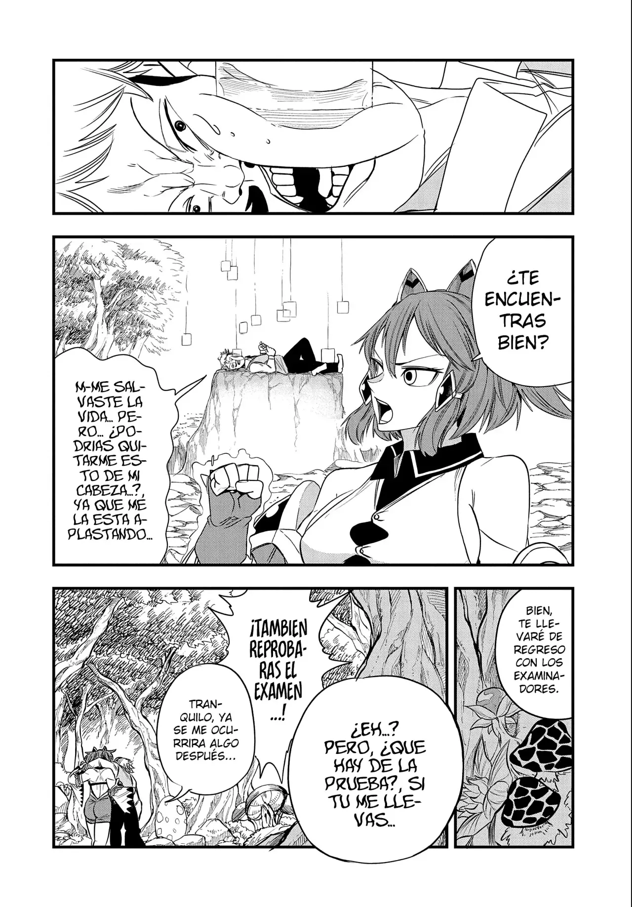 Umareta Chokugo ni Suterareta kedo, Zensei ga Taikensha datta node Yoyuu de Ikitemasu Capitulo 25: El Examen de Ascenso a Rango "A" página 20