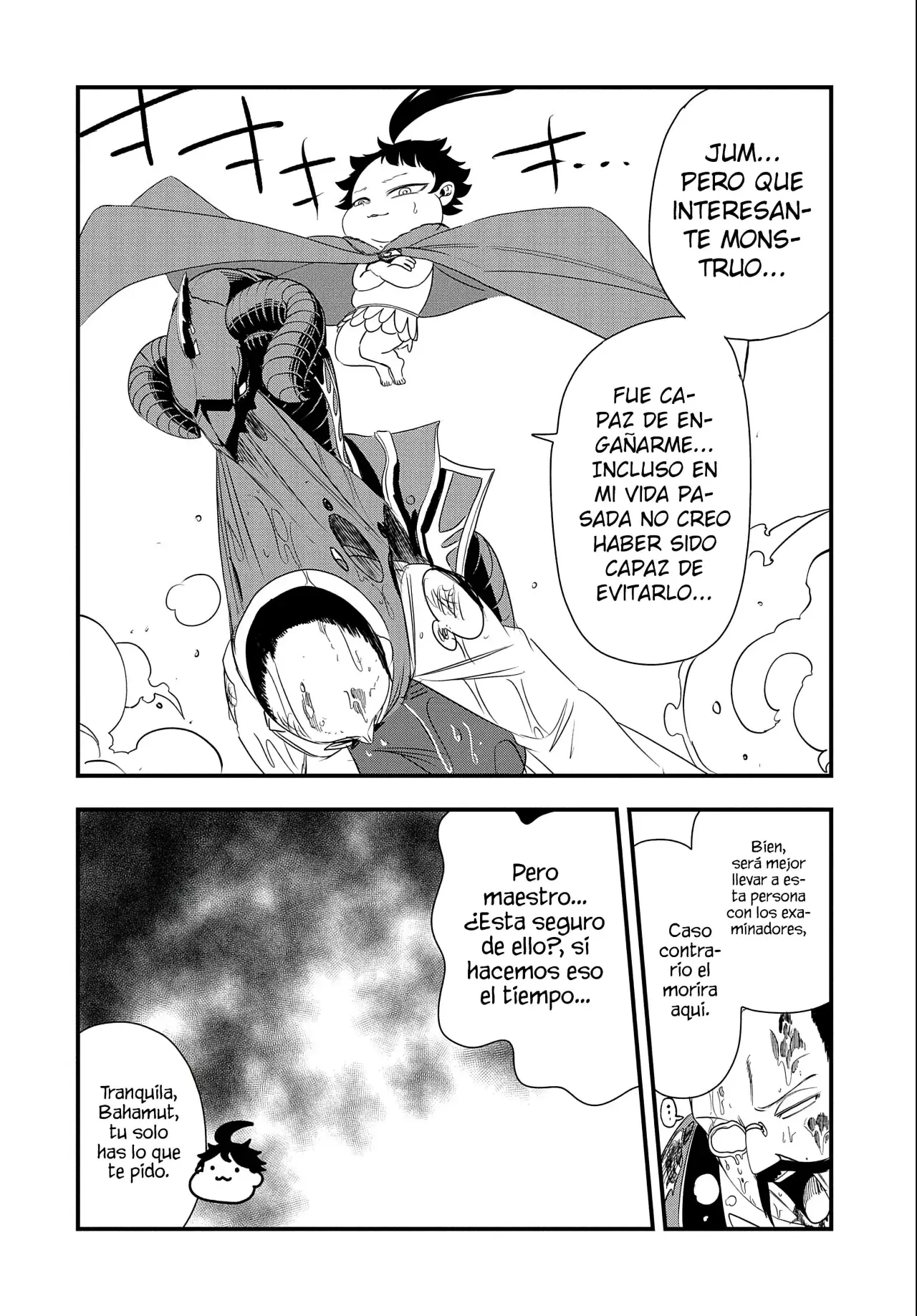 Umareta Chokugo ni Suterareta kedo, Zensei ga Taikensha datta node Yoyuu de Ikitemasu Capitulo 25: El Examen de Ascenso a Rango "A" página 28