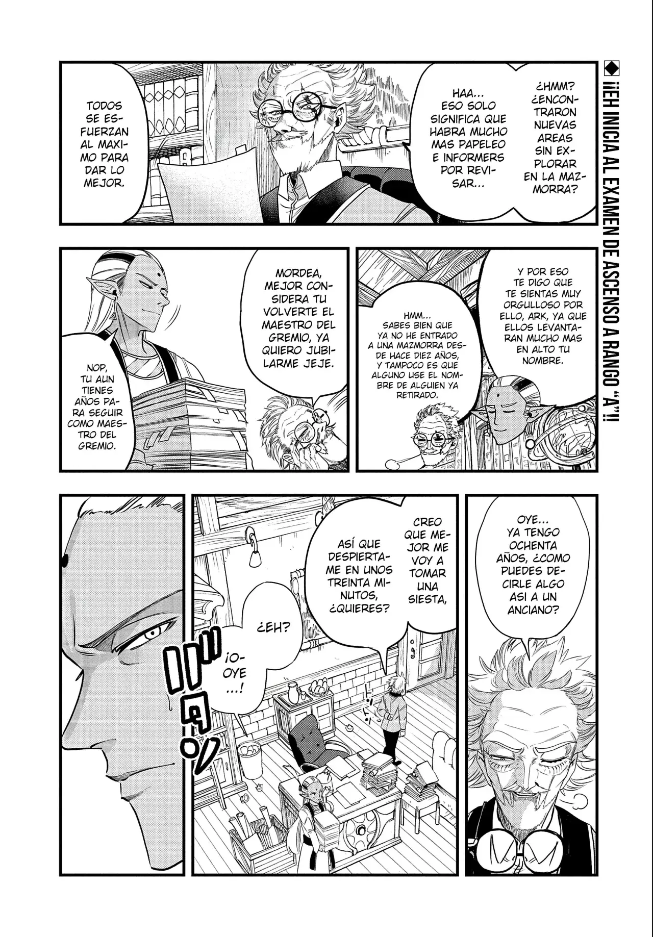 Umareta Chokugo ni Suterareta kedo, Zensei ga Taikensha datta node Yoyuu de Ikitemasu Capitulo 25: El Examen de Ascenso a Rango "A" página 3