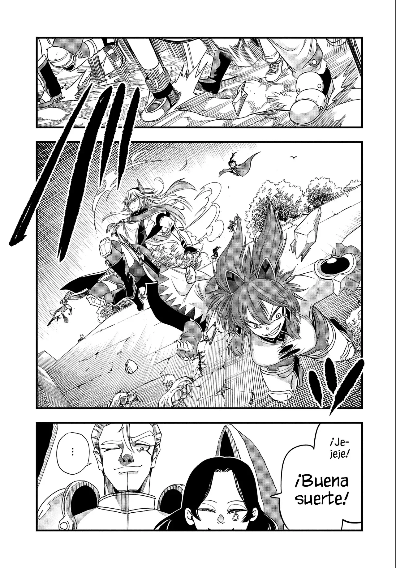Umareta Chokugo ni Suterareta kedo, Zensei ga Taikensha datta node Yoyuu de Ikitemasu Capitulo 25: El Examen de Ascenso a Rango "A" página 9