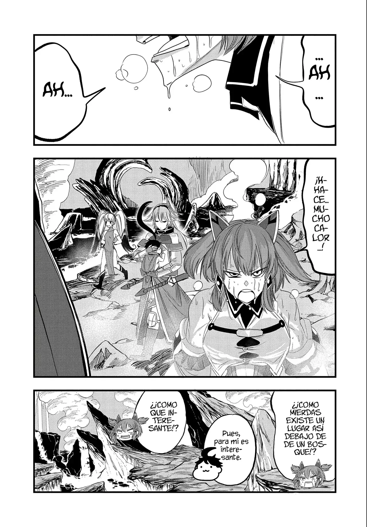 Umareta Chokugo ni Suterareta kedo, Zensei ga Taikensha datta node Yoyuu de Ikitemasu Capitulo 26: El Golem de Fuego página 9
