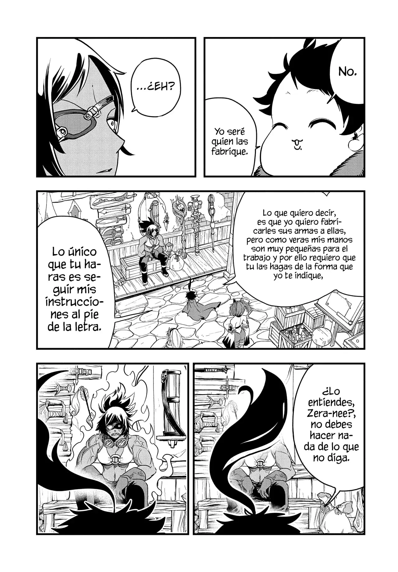 Umareta Chokugo ni Suterareta kedo, Zensei ga Taikensha datta node Yoyuu de Ikitemasu Capitulo 32: La Herrería de Zera página 11