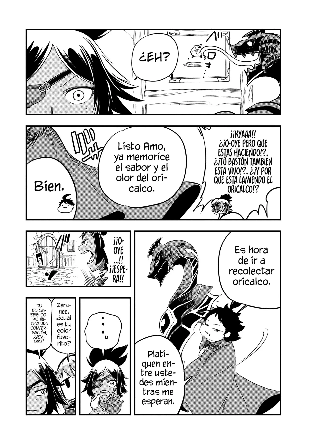 Umareta Chokugo ni Suterareta kedo, Zensei ga Taikensha datta node Yoyuu de Ikitemasu Capitulo 32: La Herrería de Zera página 18
