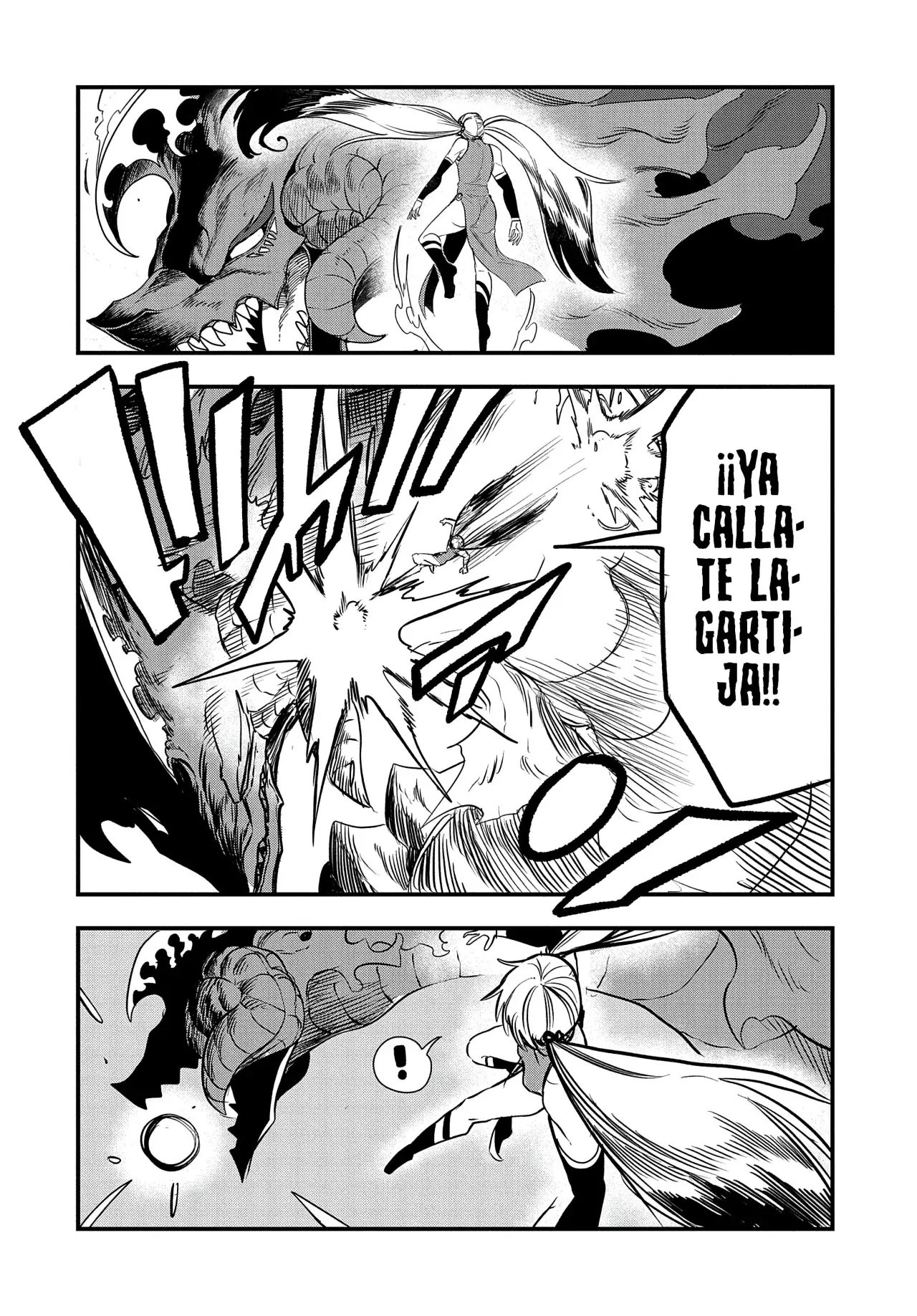 Umareta Chokugo ni Suterareta kedo, Zensei ga Taikensha datta node Yoyuu de Ikitemasu Capitulo 34: El Dragón Negro de La Oscuridad, Bahamut página 13