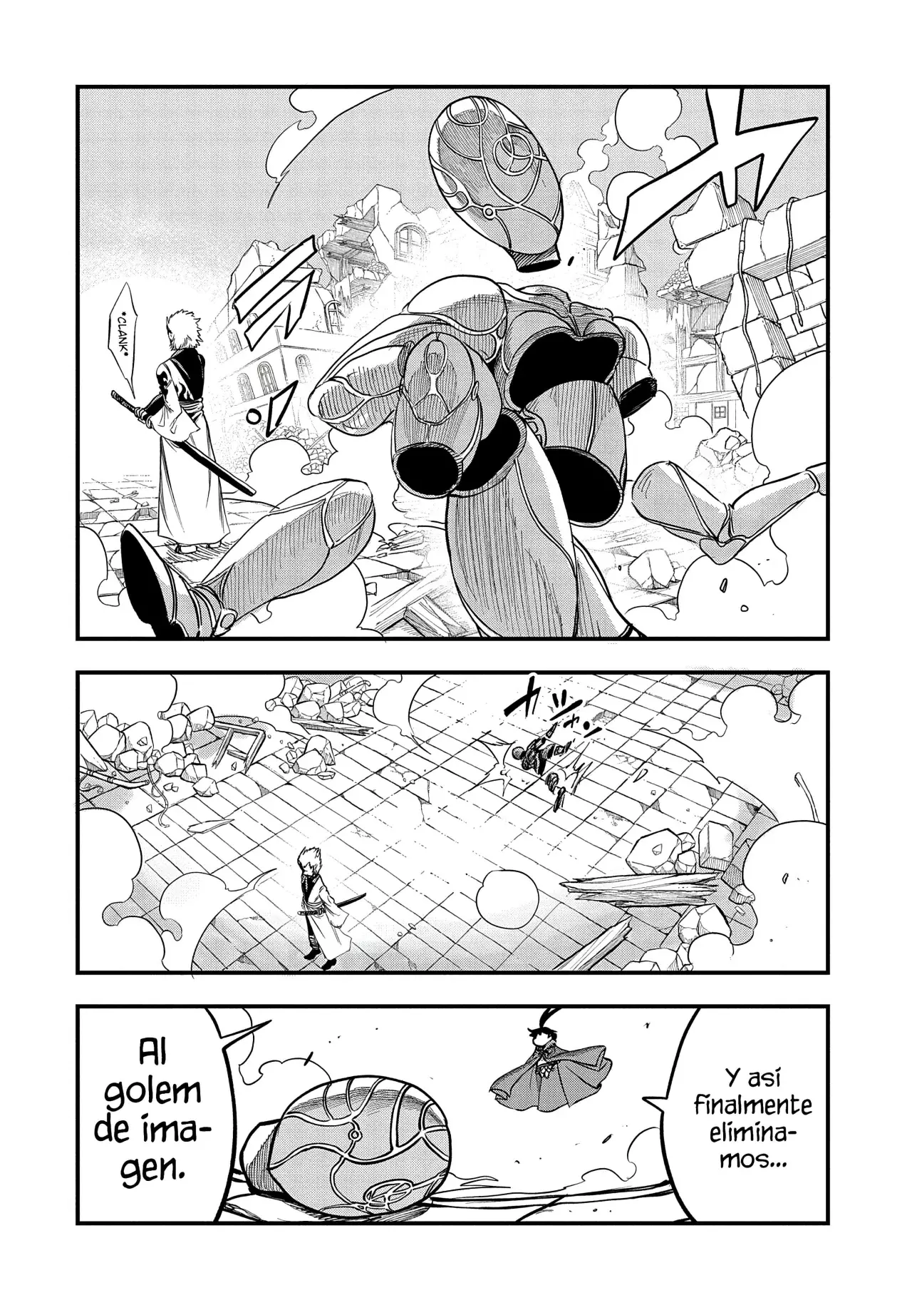 Umareta Chokugo ni Suterareta kedo, Zensei ga Taikensha datta node Yoyuu de Ikitemasu Capitulo 35: El Golem de Imagen página 23