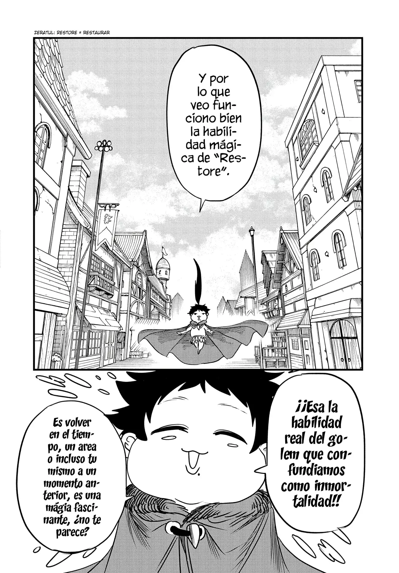 Umareta Chokugo ni Suterareta kedo, Zensei ga Taikensha datta node Yoyuu de Ikitemasu Capitulo 35: El Golem de Imagen página 25