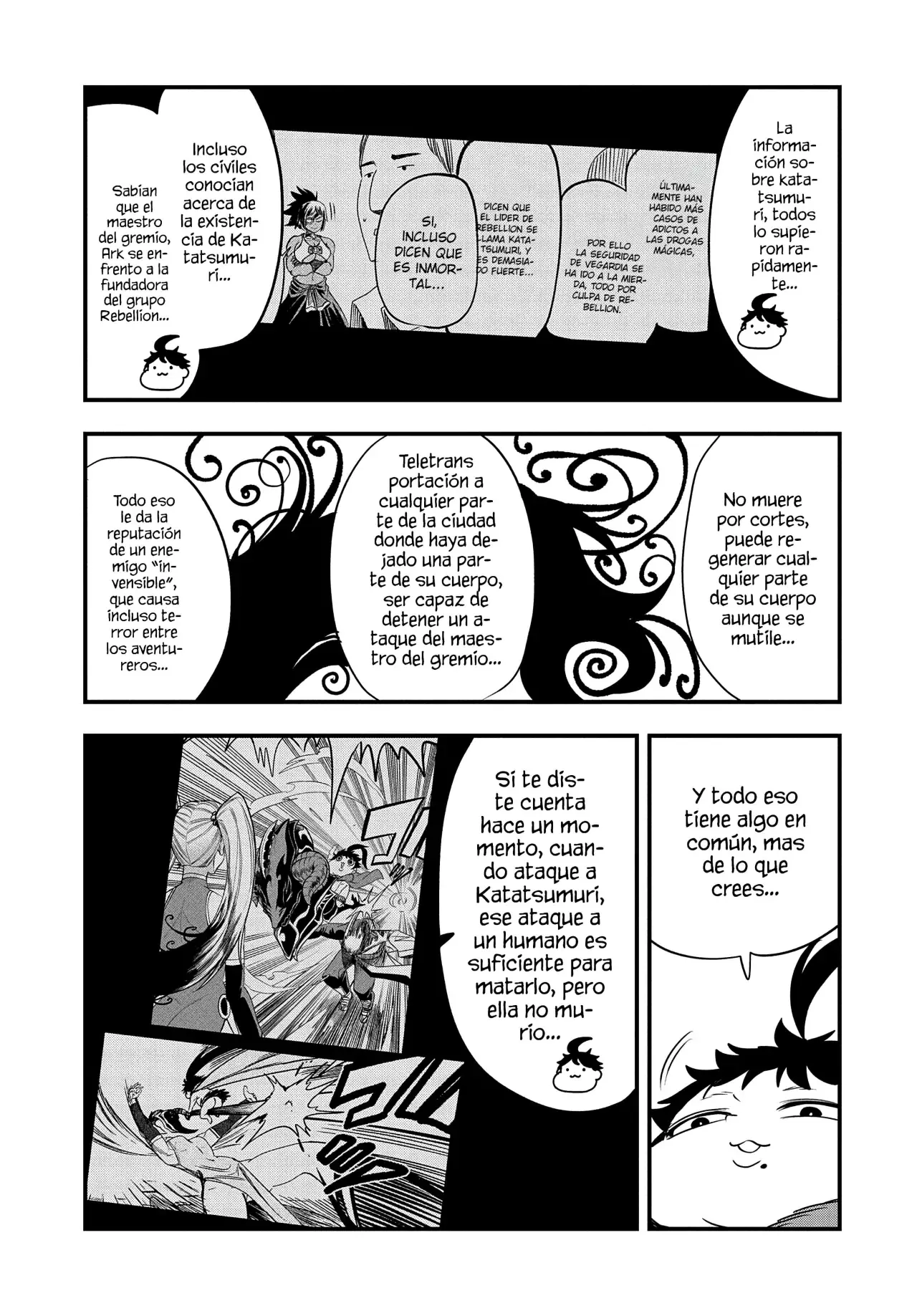 Umareta Chokugo ni Suterareta kedo, Zensei ga Taikensha datta node Yoyuu de Ikitemasu Capitulo 35: El Golem de Imagen página 5
