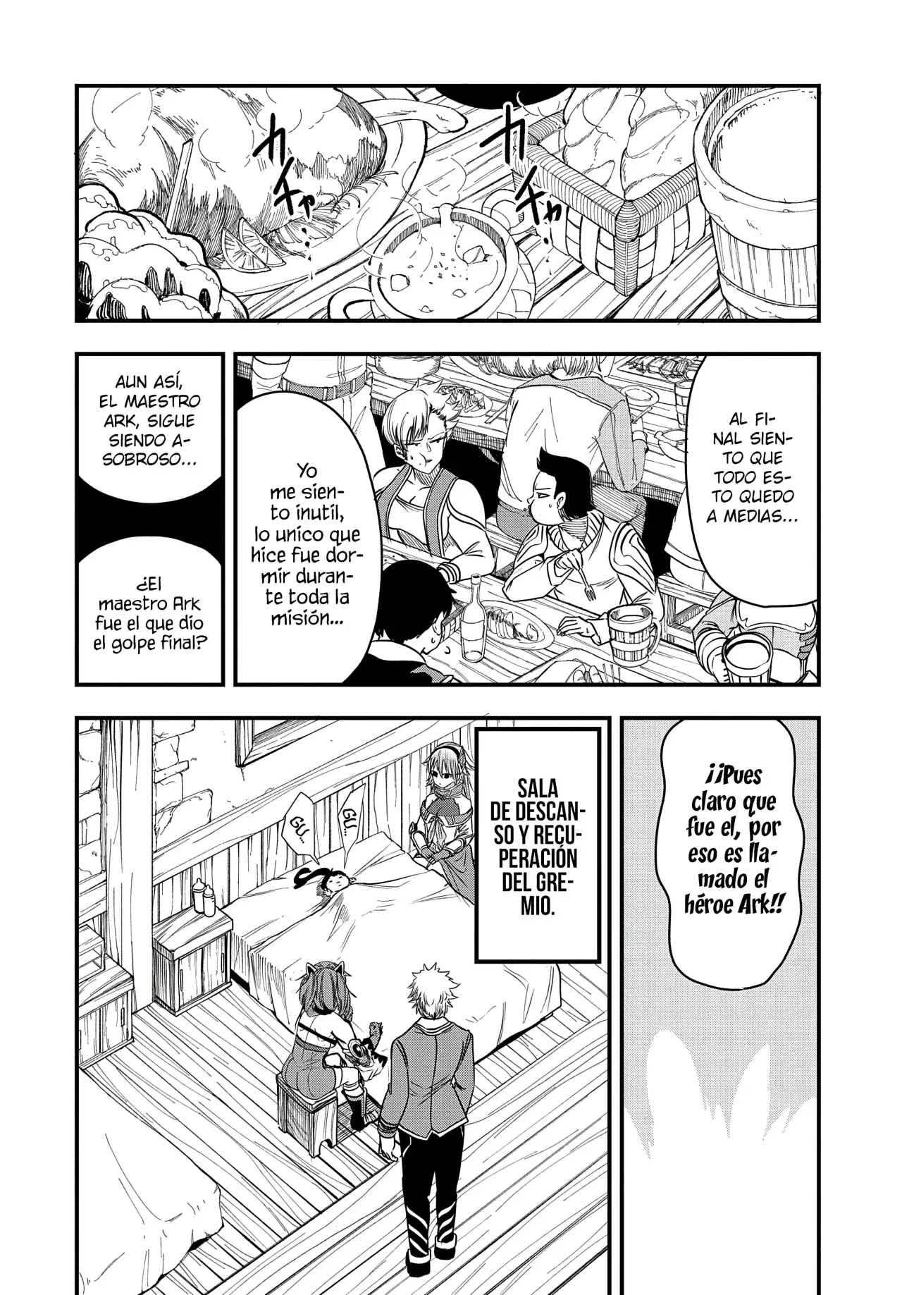 Umareta Chokugo ni Suterareta kedo, Zensei ga Taikensha datta node Yoyuu de Ikitemasu Capitulo 36: El Sub-Lider Del Gremio, Mordea página 6