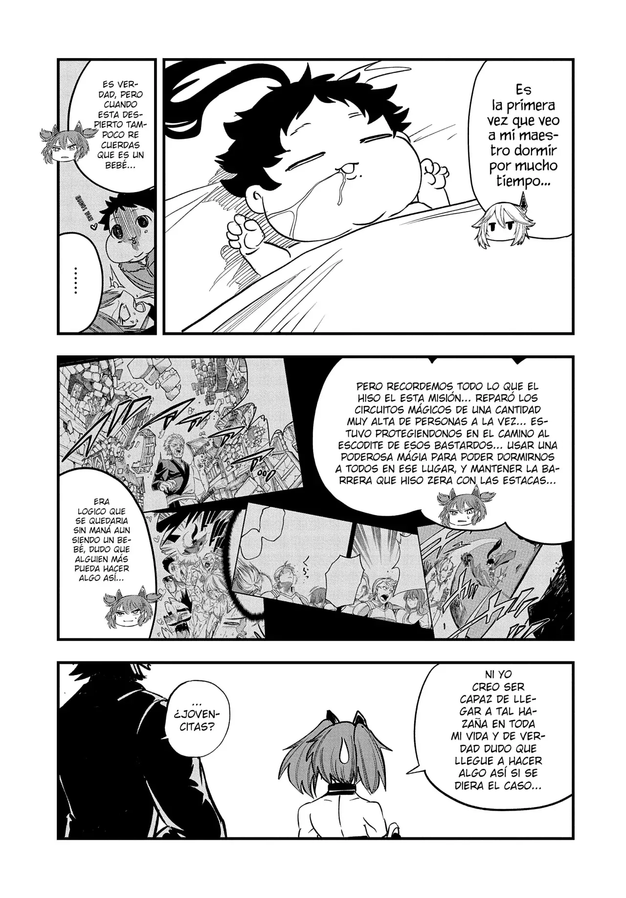 Umareta Chokugo ni Suterareta kedo, Zensei ga Taikensha datta node Yoyuu de Ikitemasu Capitulo 36: El Sub-Lider Del Gremio, Mordea página 7