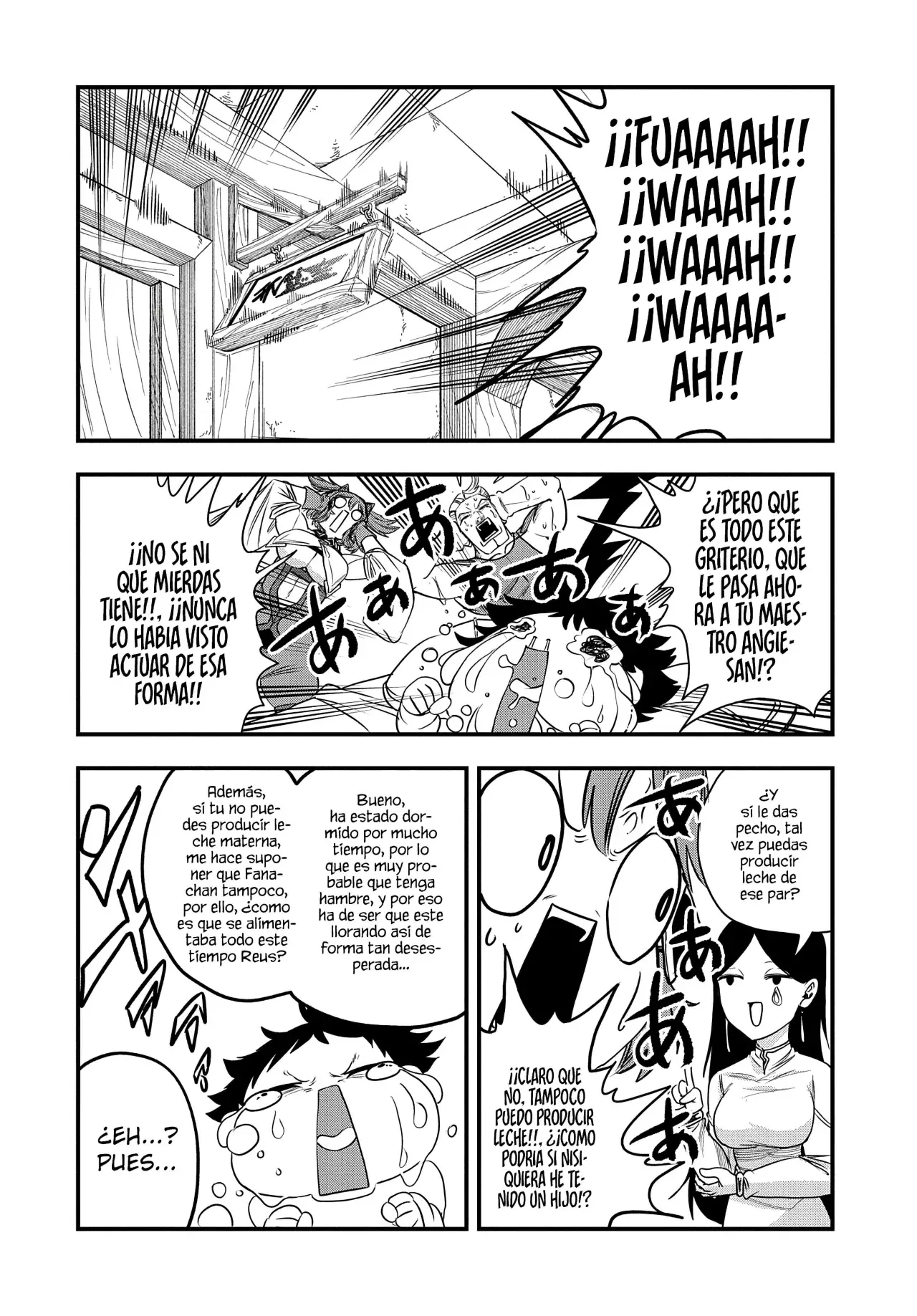 Umareta Chokugo ni Suterareta kedo, Zensei ga Taikensha datta node Yoyuu de Ikitemasu Capitulo 37: ¡¡Waaaaahh!!, ¡Es Hora de Llorar! página 6