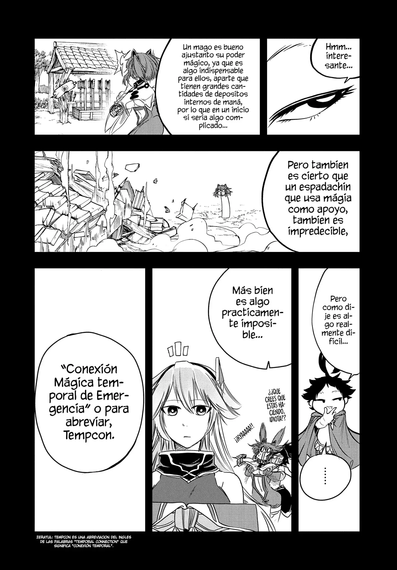 Umareta Chokugo ni Suterareta kedo, Zensei ga Taikensha datta node Yoyuu de Ikitemasu Capitulo 38: Conexión Mágica Temporal "Tempcon" página 24