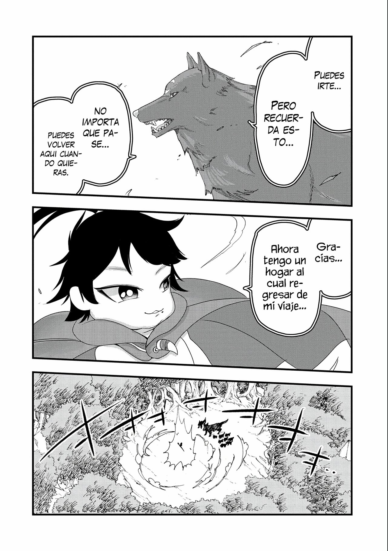 Umareta Chokugo ni Suterareta kedo, Zensei ga Taikensha datta node Yoyuu de Ikitemasu Capitulo 4: Hora de Independizarse a Los 2 Meses de Edad página 10