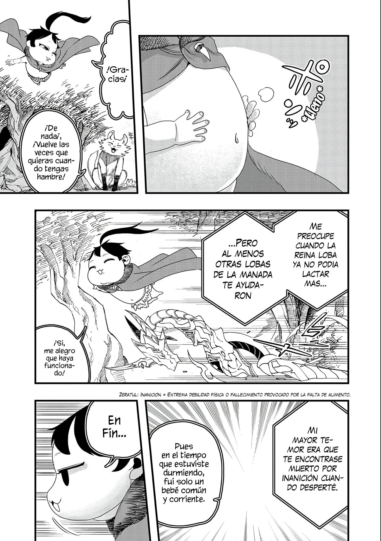 Umareta Chokugo ni Suterareta kedo, Zensei ga Taikensha datta node Yoyuu de Ikitemasu Capitulo 4: Hora de Independizarse a Los 2 Meses de Edad página 5