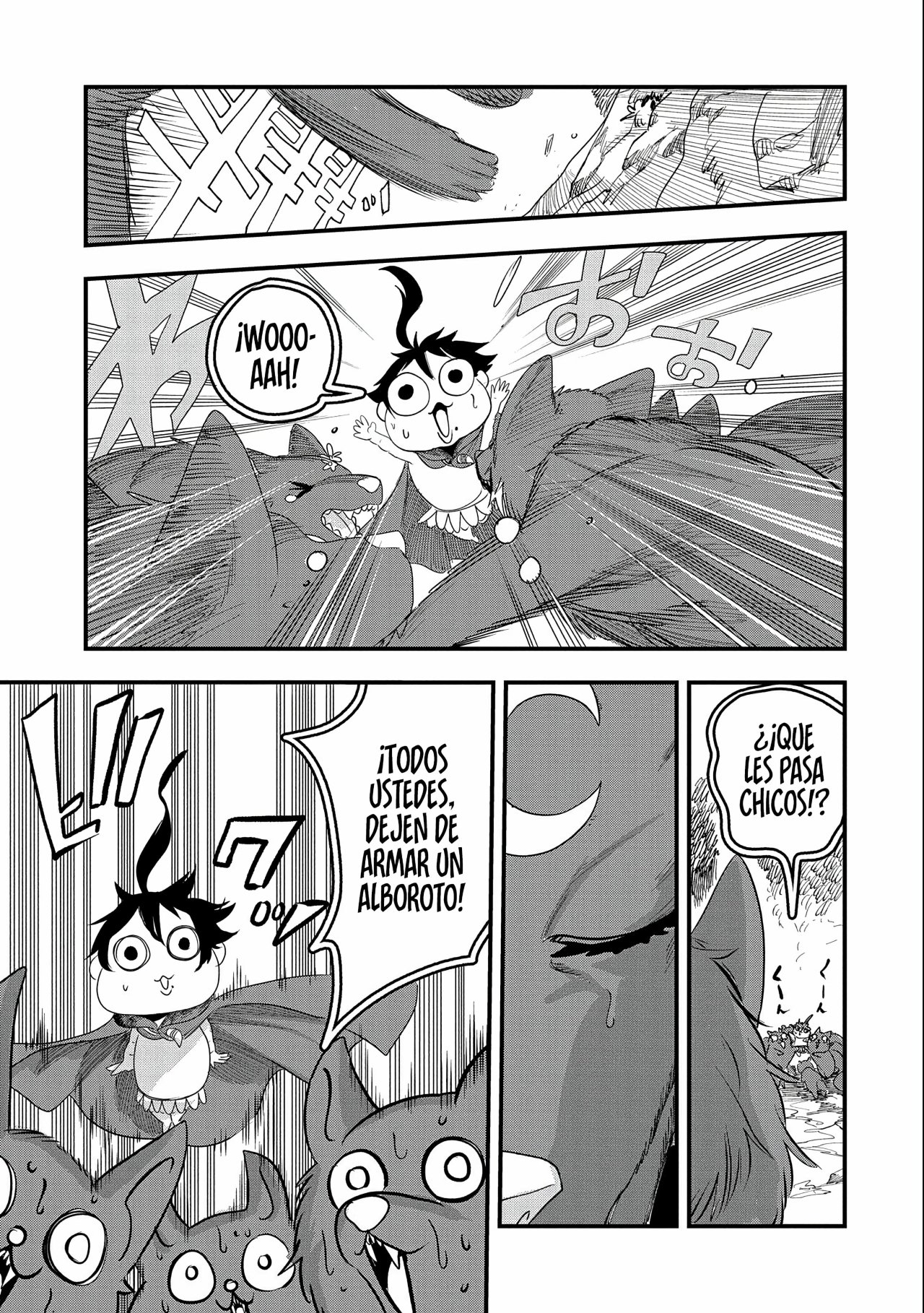 Umareta Chokugo ni Suterareta kedo, Zensei ga Taikensha datta node Yoyuu de Ikitemasu Capitulo 4: Hora de Independizarse a Los 2 Meses de Edad página 9