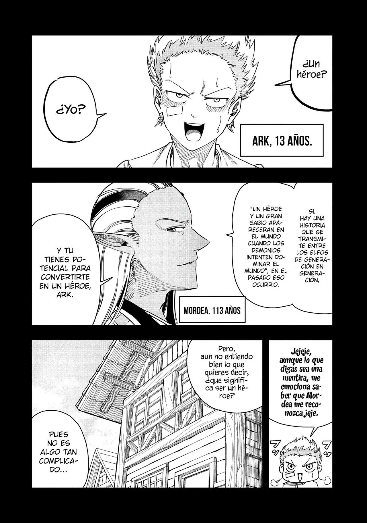 Umareta Chokugo ni Suterareta kedo, Zensei ga Taikensha datta node Yoyuu de Ikitemasu Capitulo 40: Héroe página 4