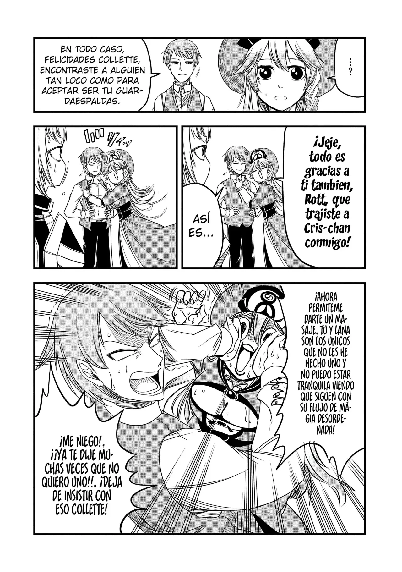 Umareta Chokugo ni Suterareta kedo, Zensei ga Taikensha datta node Yoyuu de Ikitemasu Capitulo 42: Colette, La Salvadora de La Ciudad Volante página 27